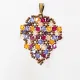 Symphony - Malvina Grapes-Violet Organza - 2